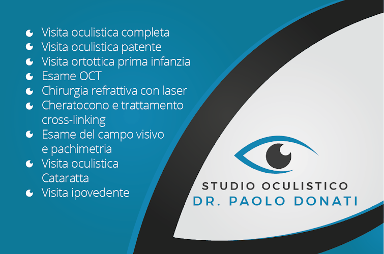 Dott. Paolo Donati - Oculista Biella - Centro oculistico - Biella